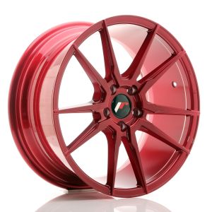 JR Wheels JR21 18x8,5 ET40 5x112 Platinum Red