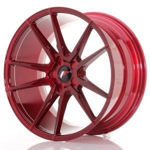 JR Wheels JR21 20x10 ET40 5H BLANK Platinum Red