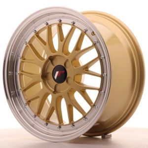 JR Wheels JR23 18x8,5 ET25-48 5H BLANK Gold w/Machined Lip