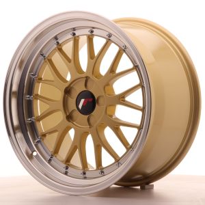 JR Wheels JR23 18x9,5 ET40-48 5H BLANK Gold w/Machined Lip