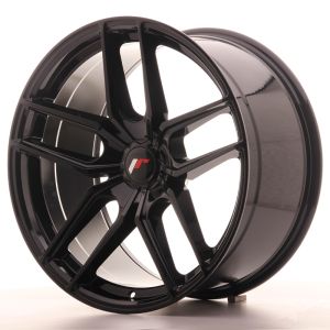 JR Wheels JR25 20x10 ET20-40 5H BLANK Gloss Black